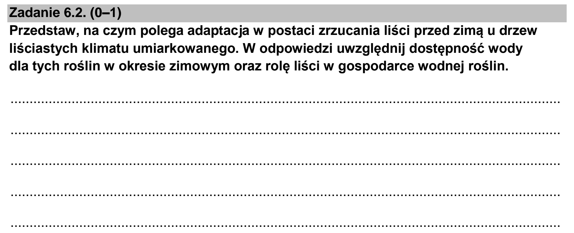 Matura, maj 2023, zadanie 6.2