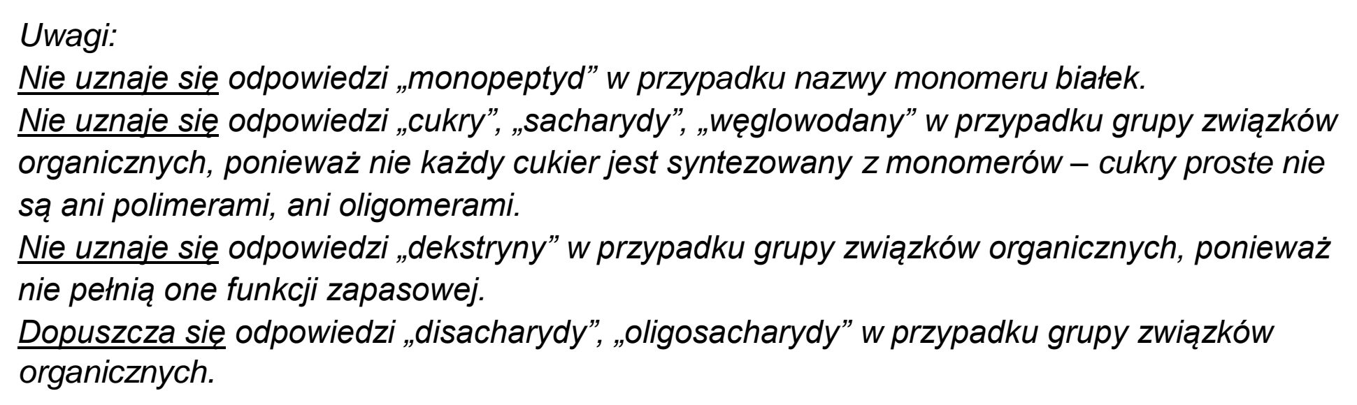 Matura, maj 2024, odpowiedź do zadania 1.1, fragment 2