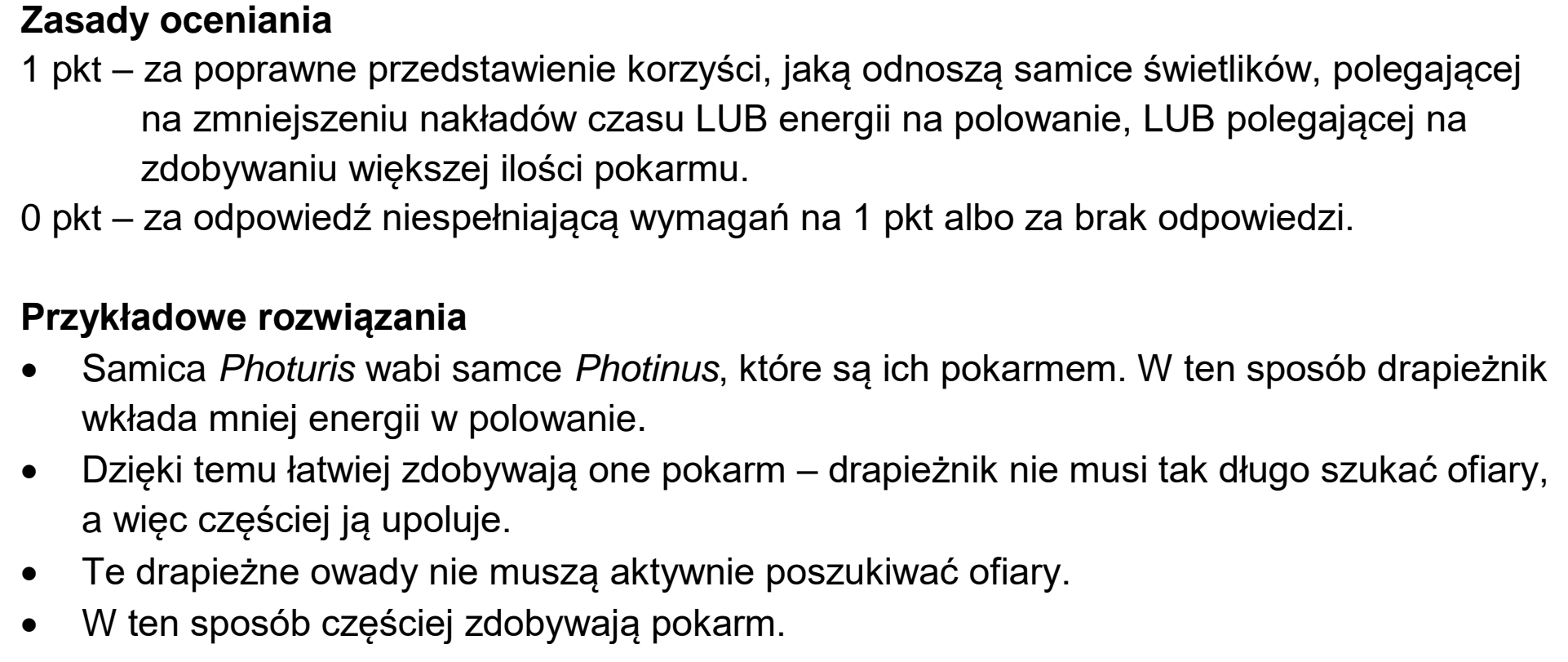Matura, maj 2024, odpowiedź do zadania 3.1, fragment 1