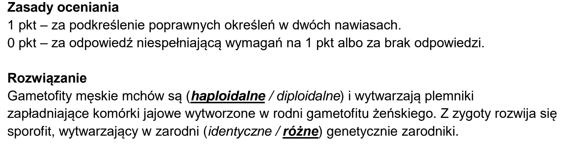 Matura, maj 2024, odpowiedź do zadania 6.3
