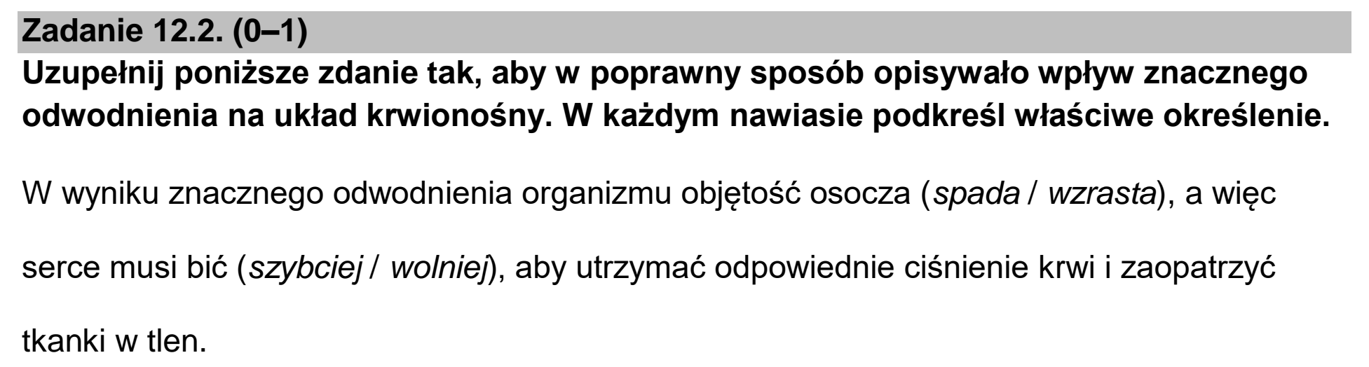Matura, maj 2024, zadanie 12.2