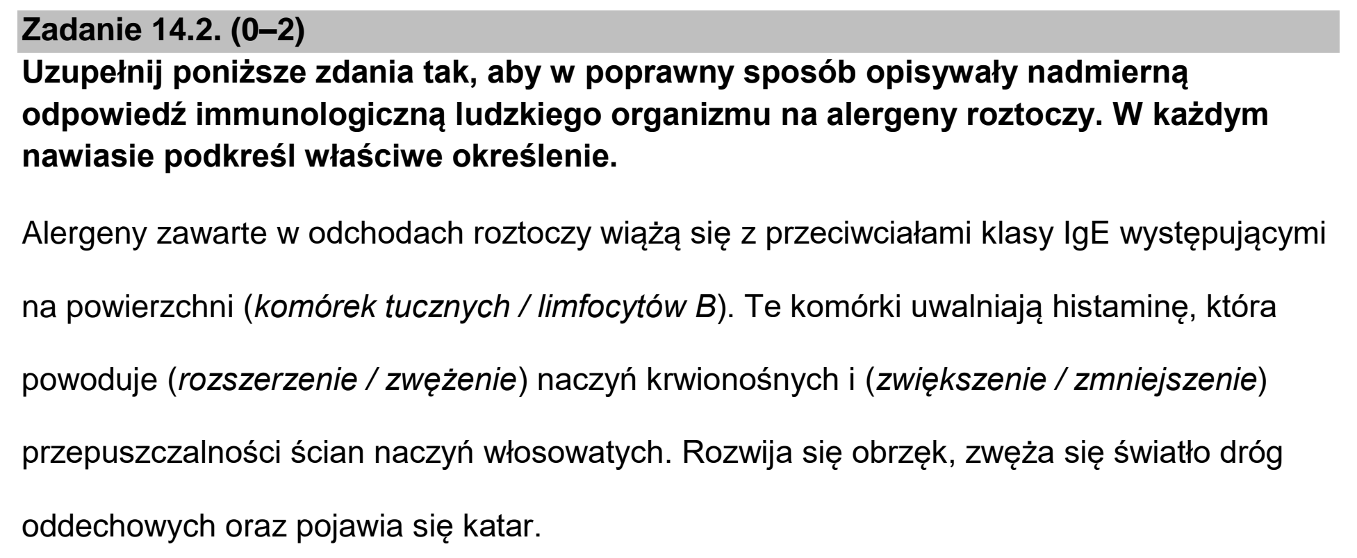 Matura, maj 2024, zadanie 14.2