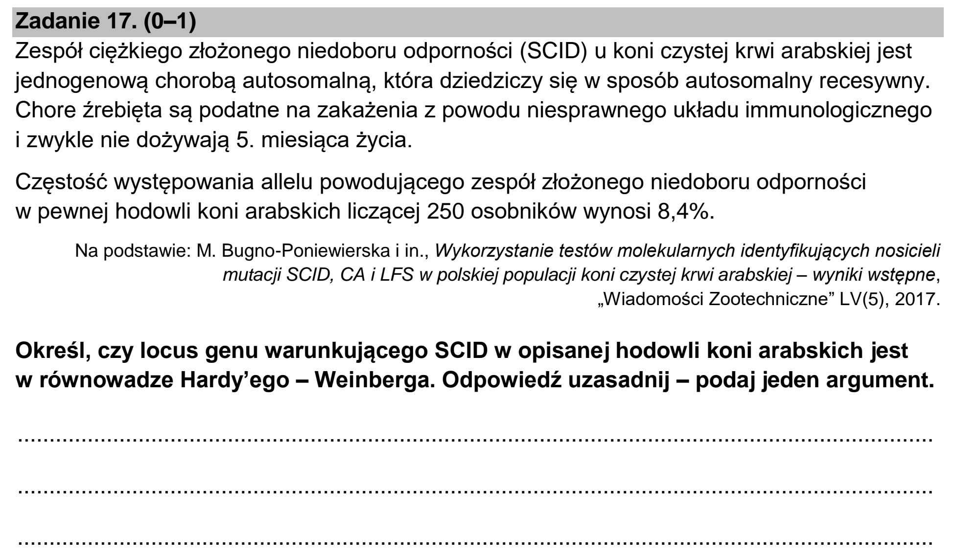 Matura, maj 2024, podgląd zadania 17