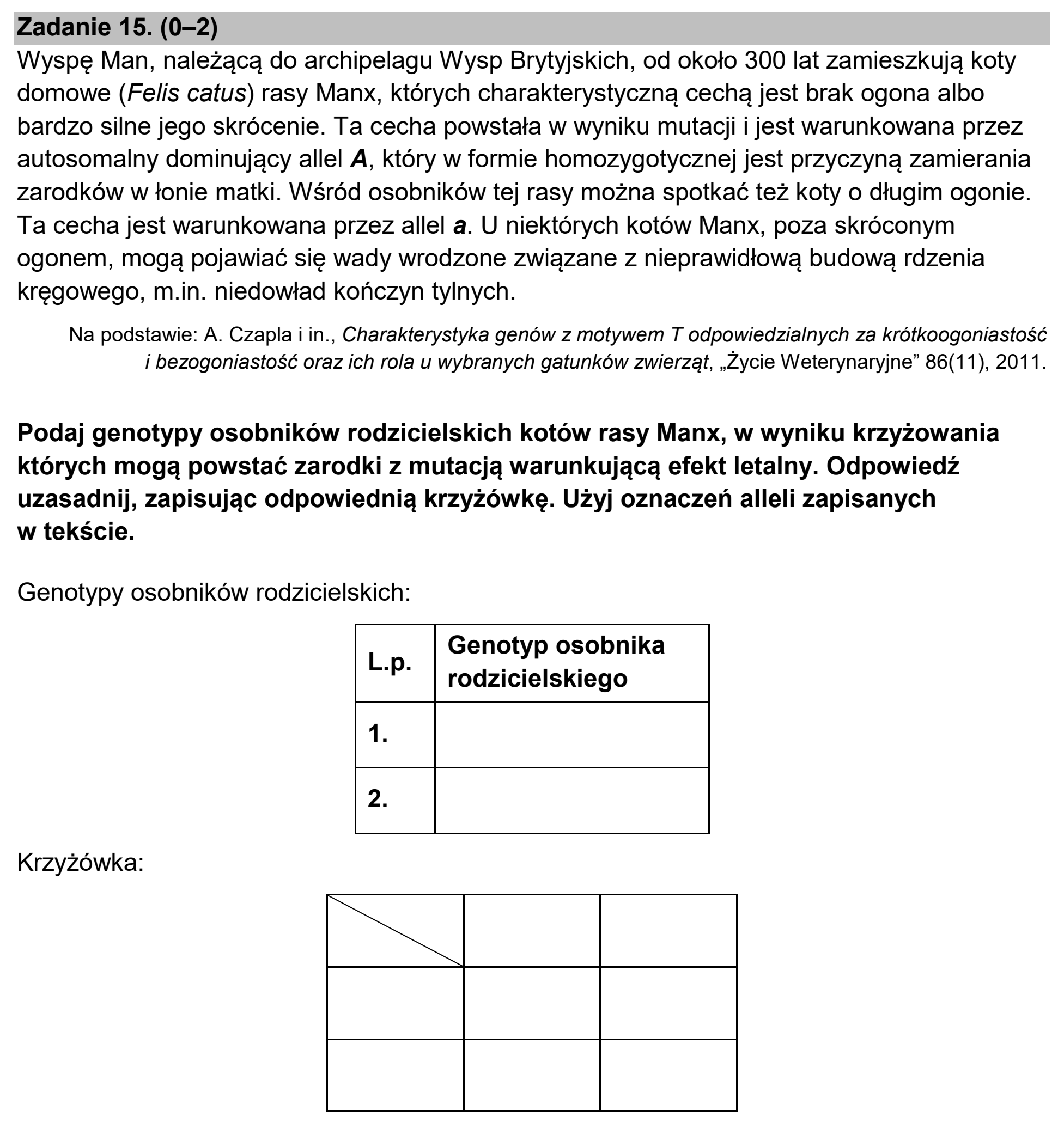 Matura, maj 2025, podgląd zadania 15
