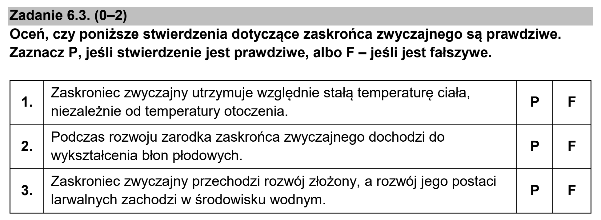 Matura, maj 2025, zadanie 6.3