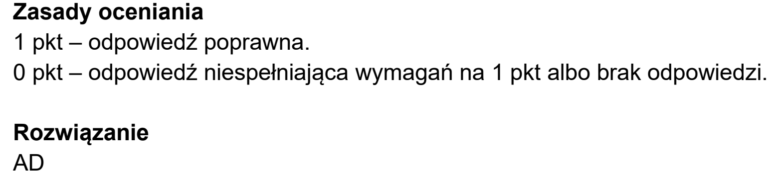 Matura, maj 2026, odpowiedź do zadania 11.1