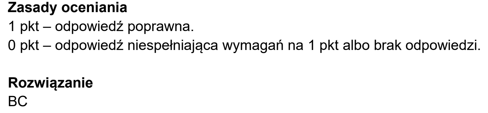 Matura, maj 2026, odpowiedź do zadania 16.1