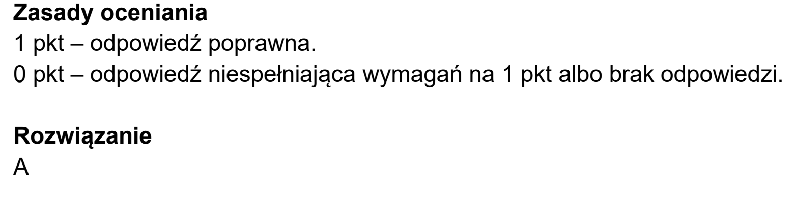 Matura, maj 2026, odpowiedź do zadania 18.2