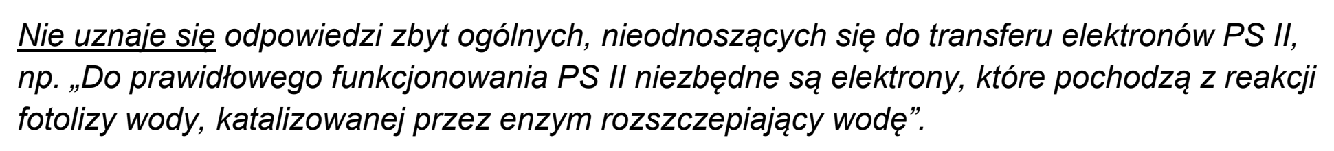 Matura, maj 2026, odpowiedź do zadania 2.2, fragment 2