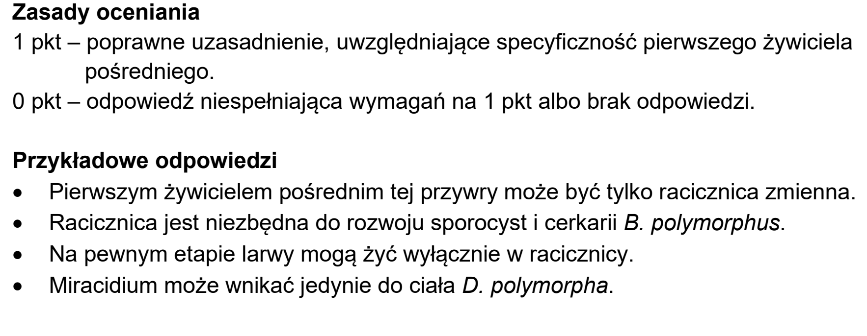 Matura, maj 2026, odpowiedź do zadania 22.2
