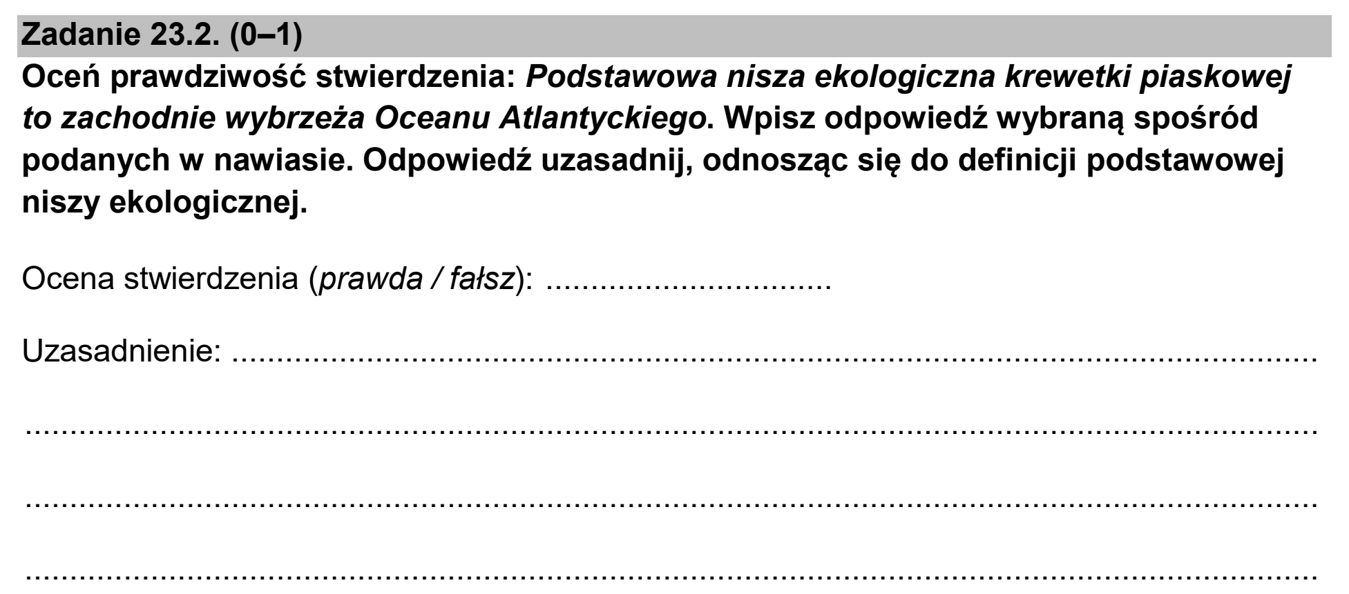 Matura, maj 2026, zadanie 23.2