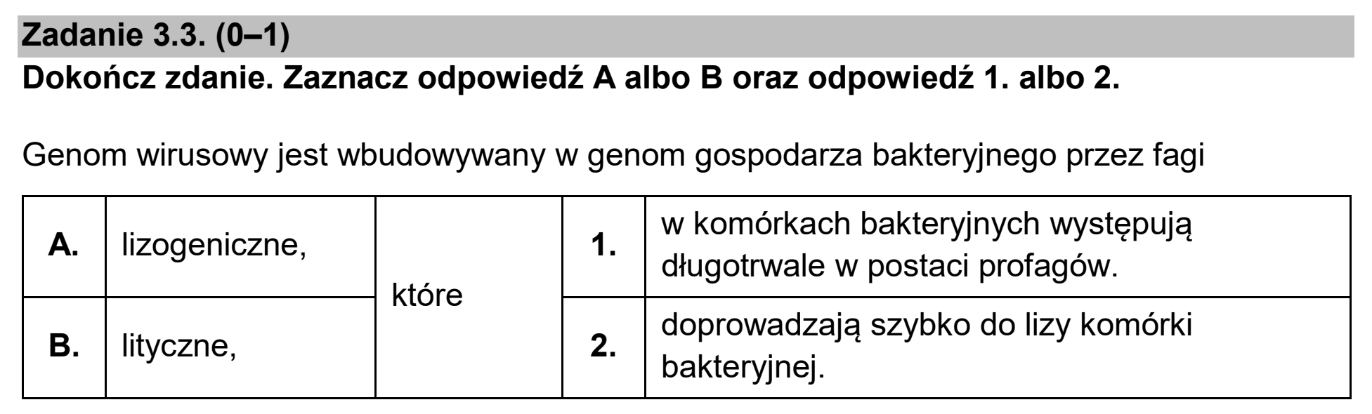 Matura, maj 2026, zadanie 3.3