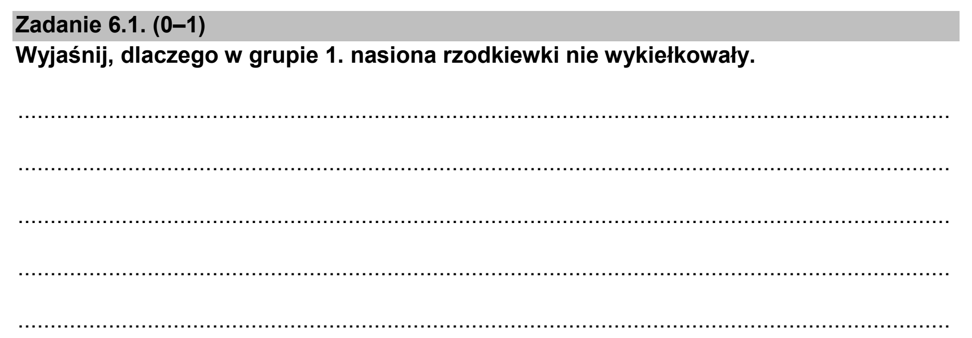 Matura, maj 2026, zadanie 6.1