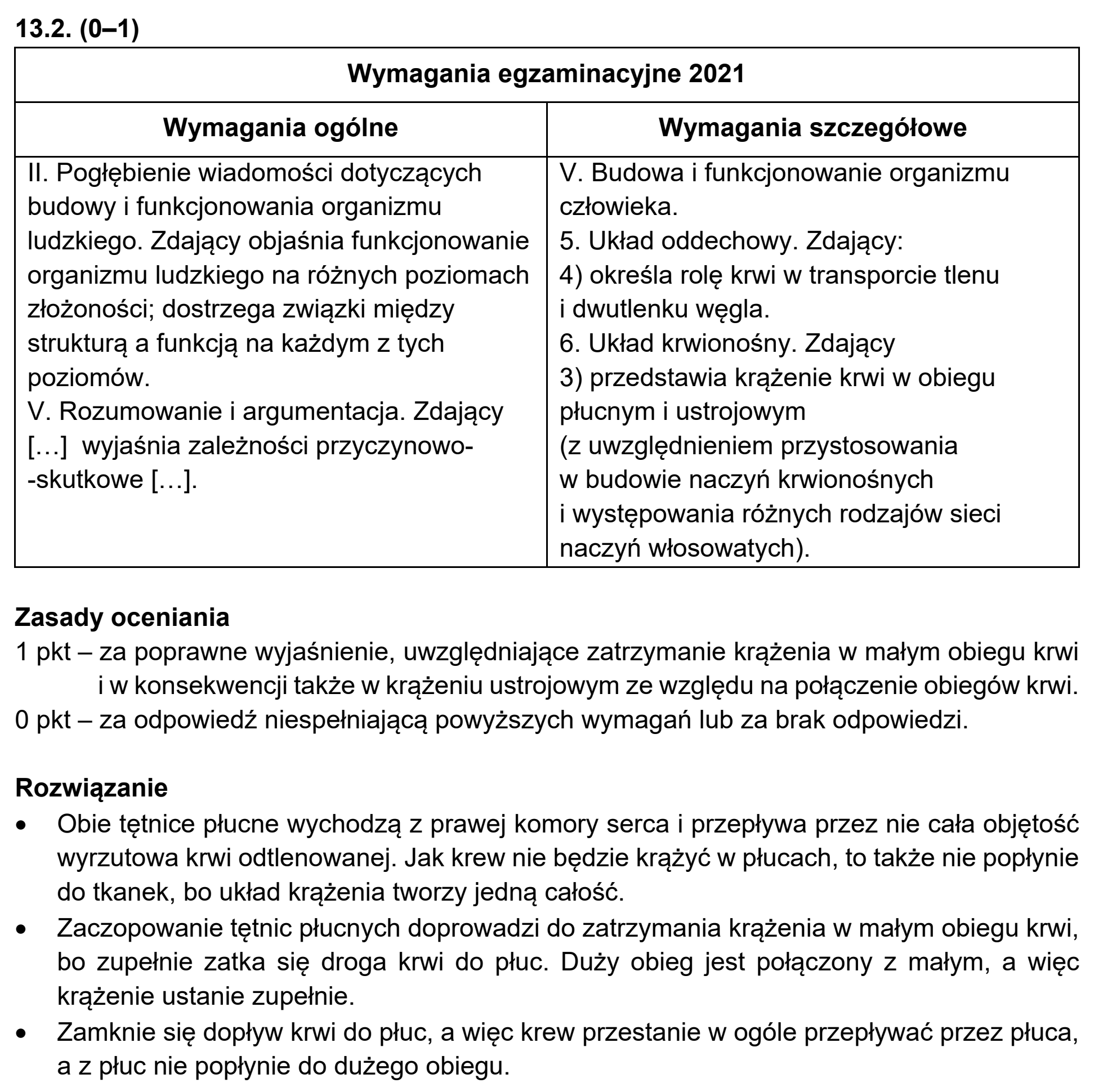 Matura próbna, marzec 2021, odpowiedź do zadania 13.1, fragment 2