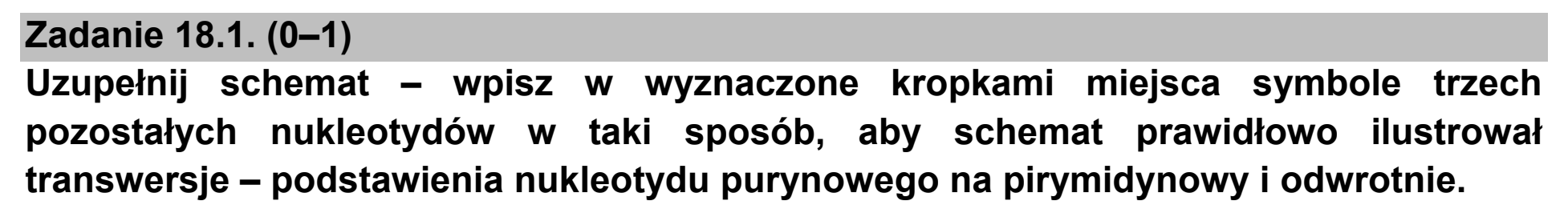 Matura próbna, marzec 2021, zadanie 18.1