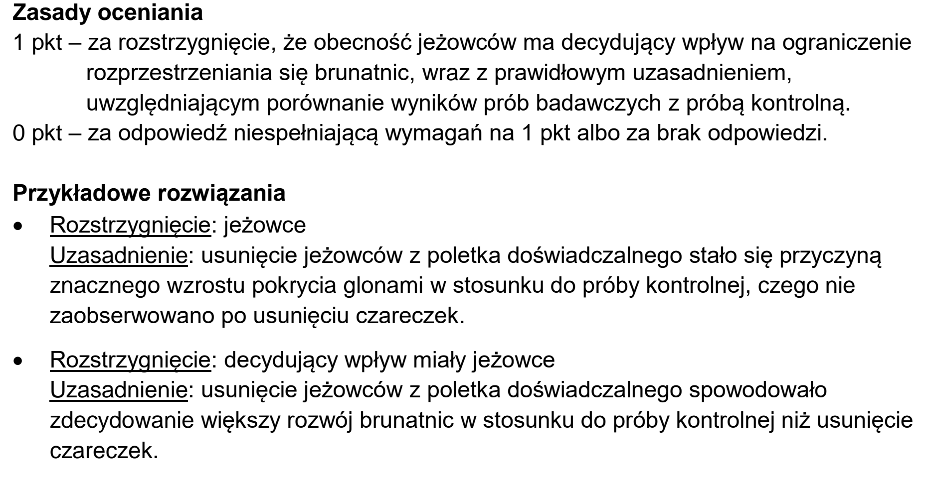 Matura dodatkowa, czerwiec 2023, odpowiedź do zadania 19.1
