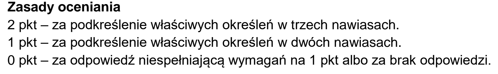 Matura dodatkowa, czerwiec 2023, odpowiedź do zadania 7.3, fragment 1