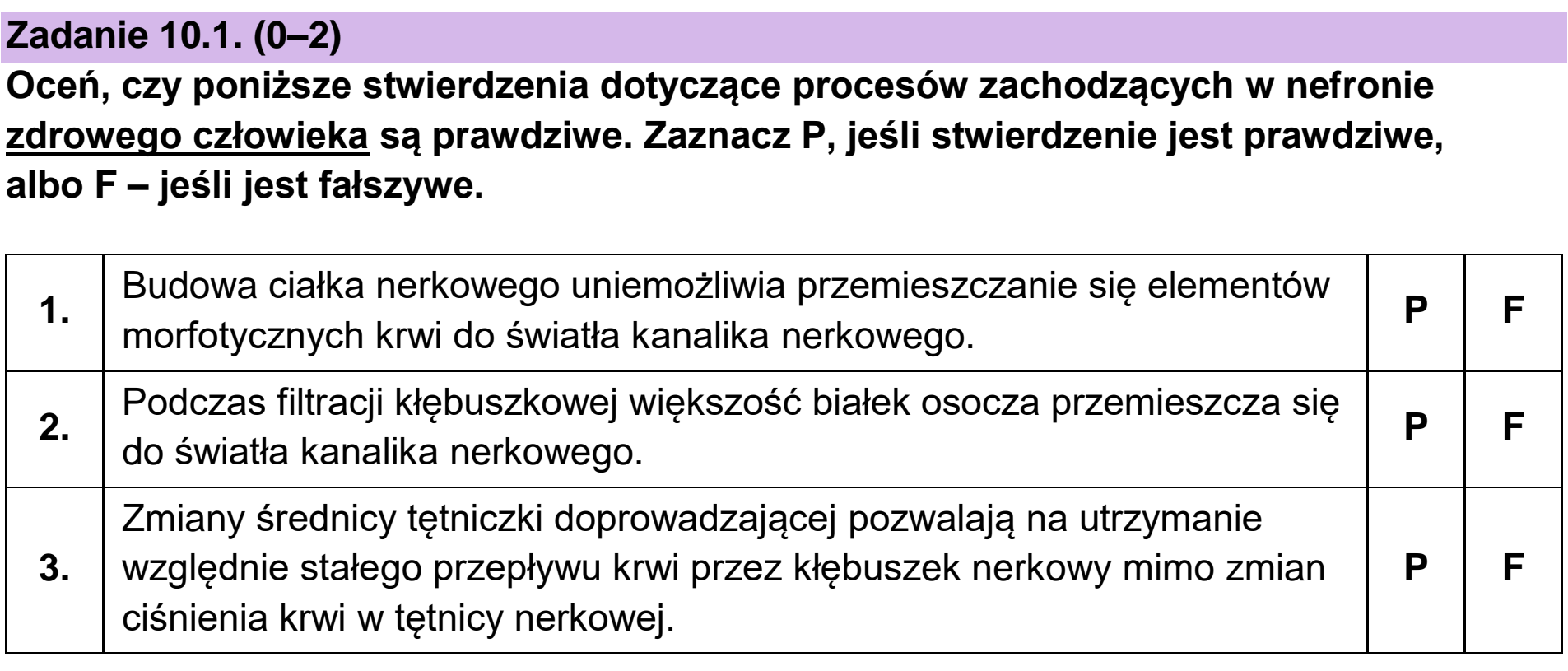Matura dodatkowa, czerwiec 2023, zadanie 10.1