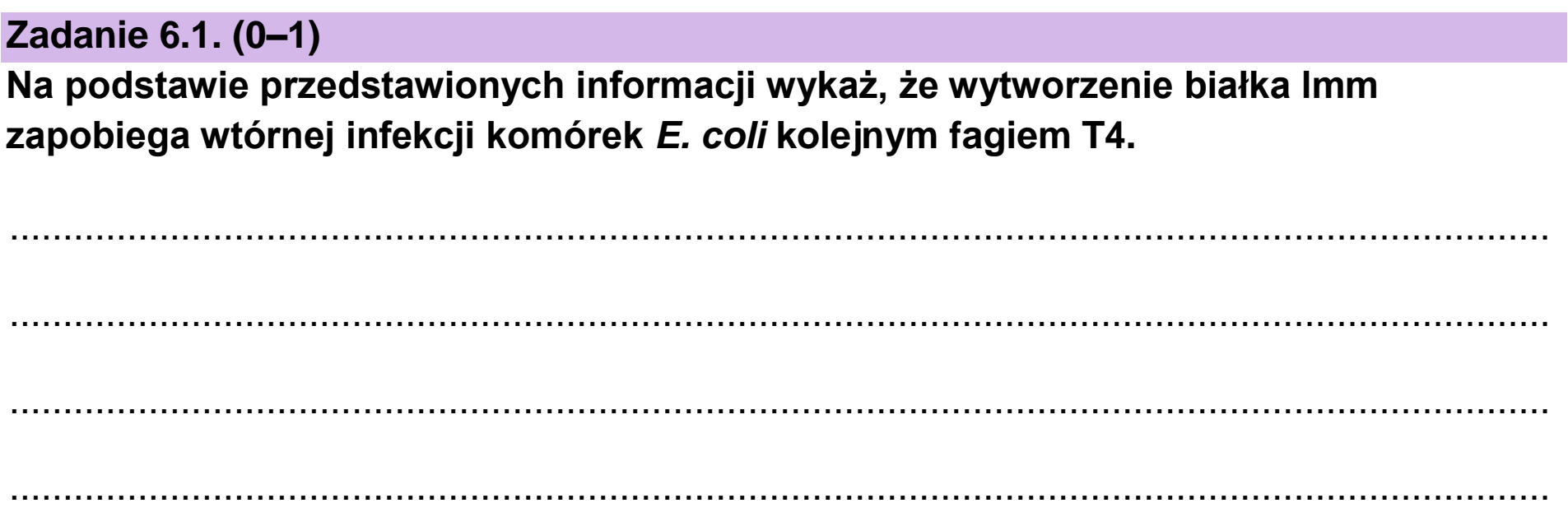 Matura dodatkowa, czerwiec 2023, zadanie 6.1
