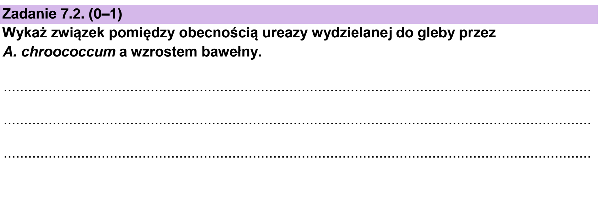 Matura dodatkowa, czerwiec 2023, zadanie 7.2