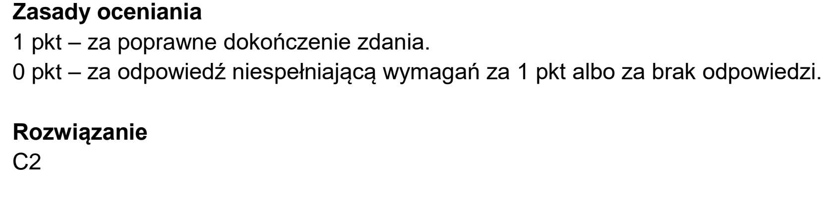 Matura dodatkowa, czerwiec 2024, odpowiedź do zadania 1.1