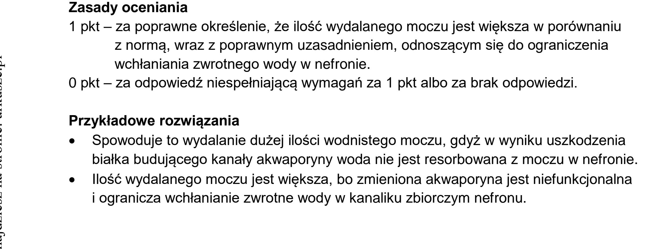 Matura dodatkowa, czerwiec 2024, odpowiedź do zadania 1.3