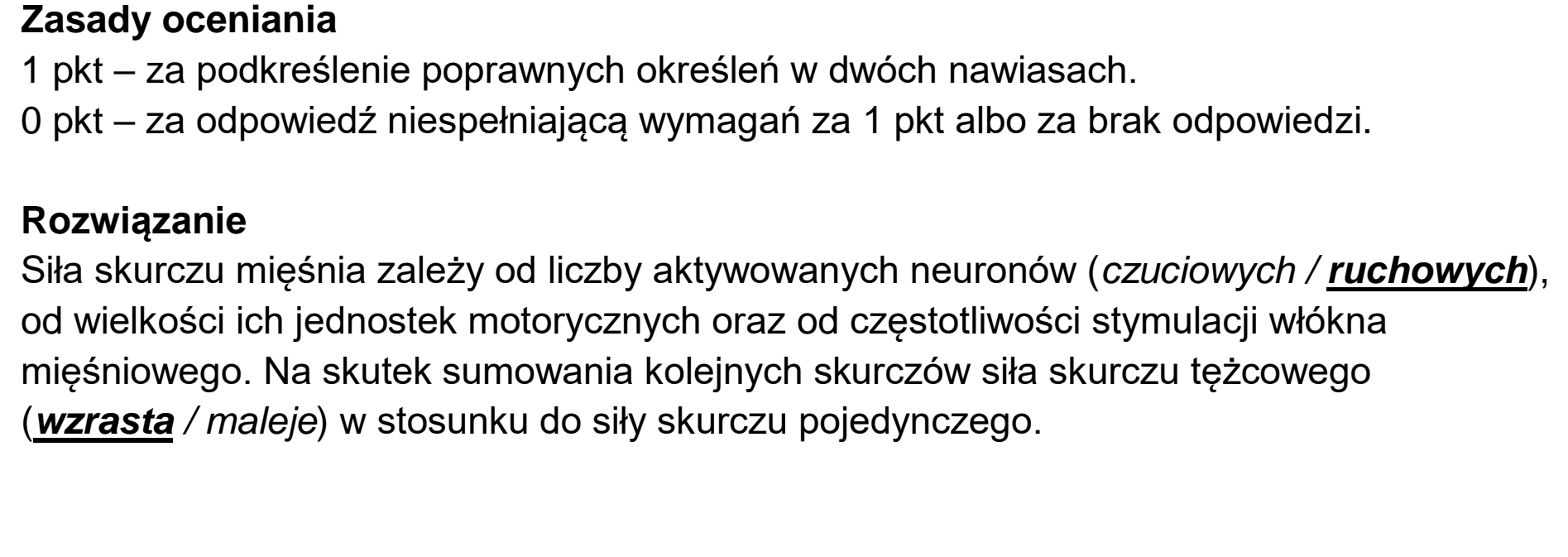 Matura dodatkowa, czerwiec 2024, odpowiedź do zadania 15.3