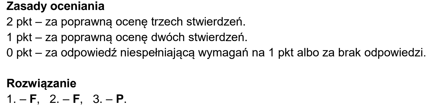 Matura dodatkowa, czerwiec 2024, odpowiedź do zadania 3.1
