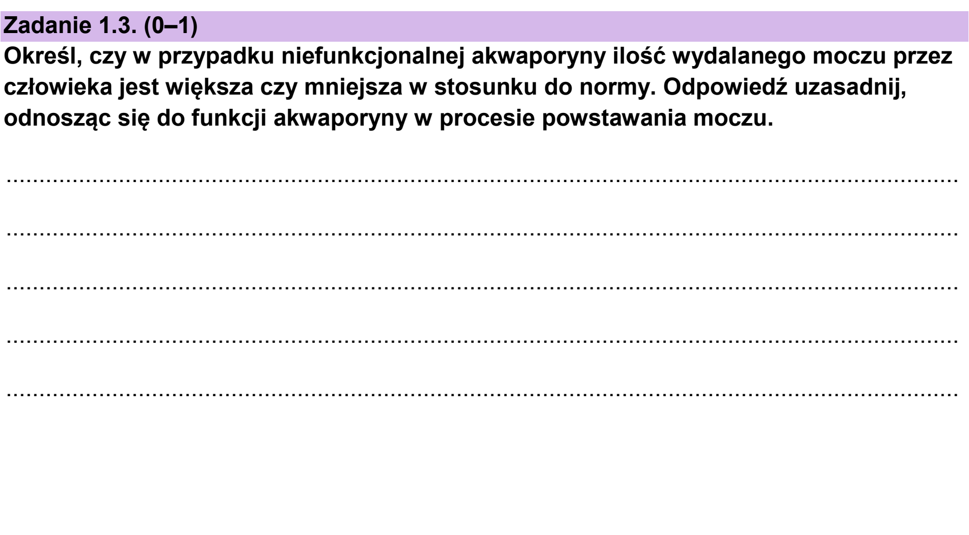 Matura dodatkowa, czerwiec 2024, zadanie 1.3
