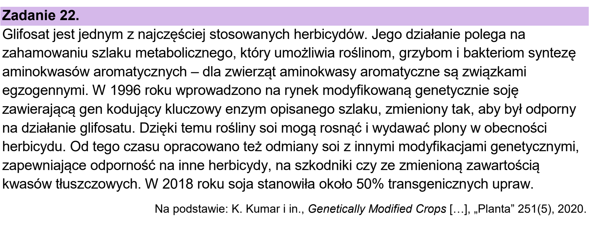 Matura dodatkowa, czerwiec 2024, wstęp zadania 22