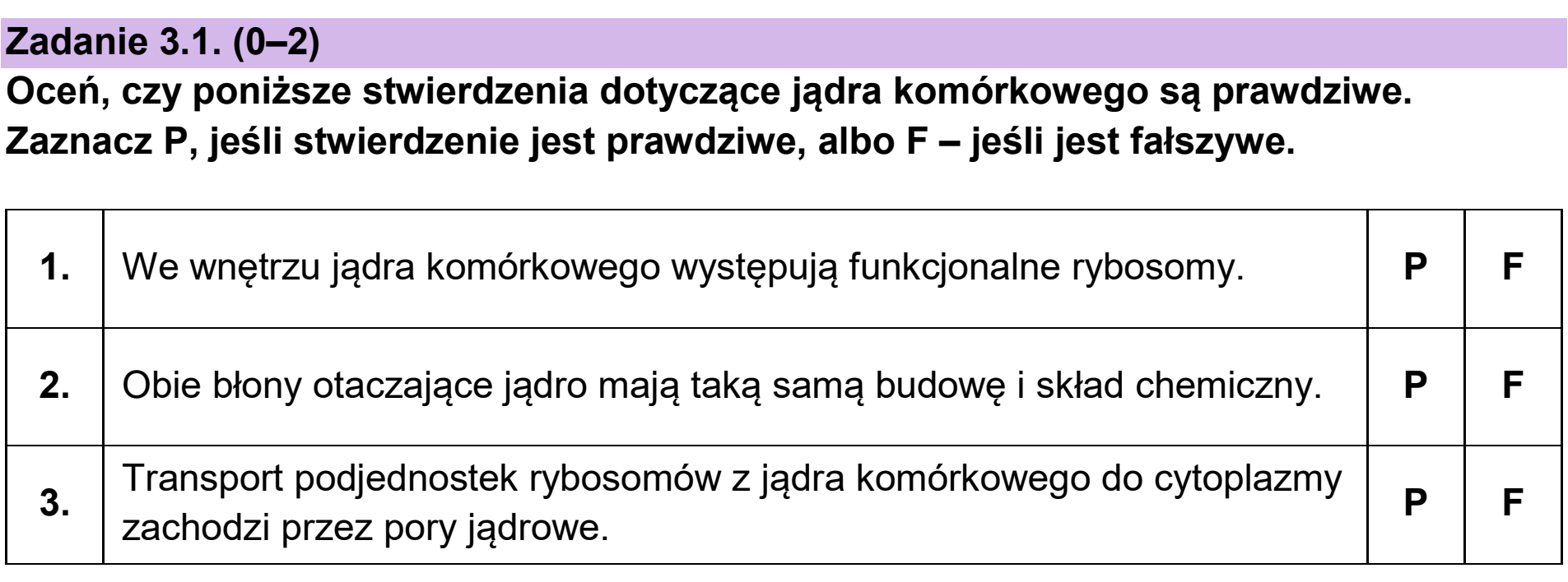 Matura dodatkowa, czerwiec 2024, zadanie 3.1