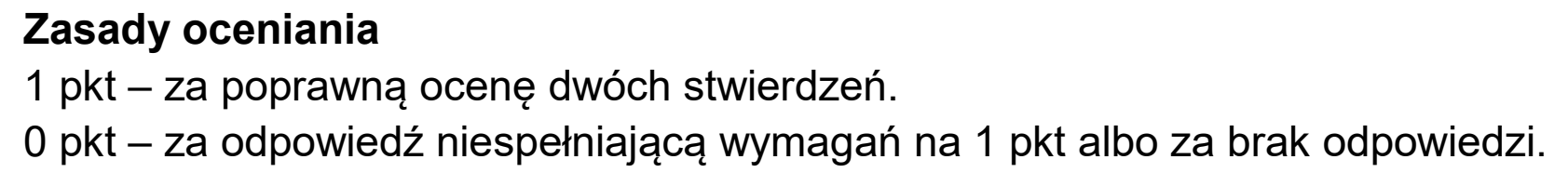 Matura dodatkowa, czerwiec 2025, odpowiedź do zadania 20.1