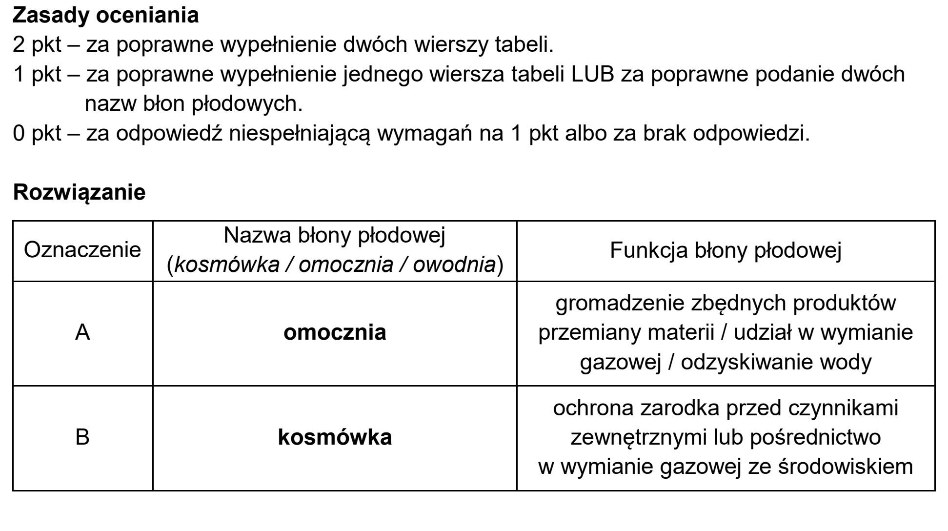 Matura dodatkowa, czerwiec 2025, odpowiedź do zadania 9.1
