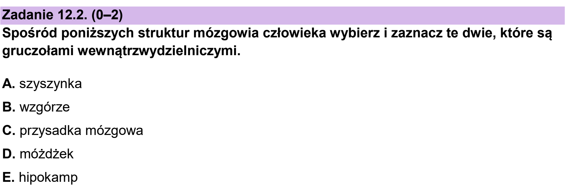 Matura dodatkowa, czerwiec 2025, zadanie 12.2
