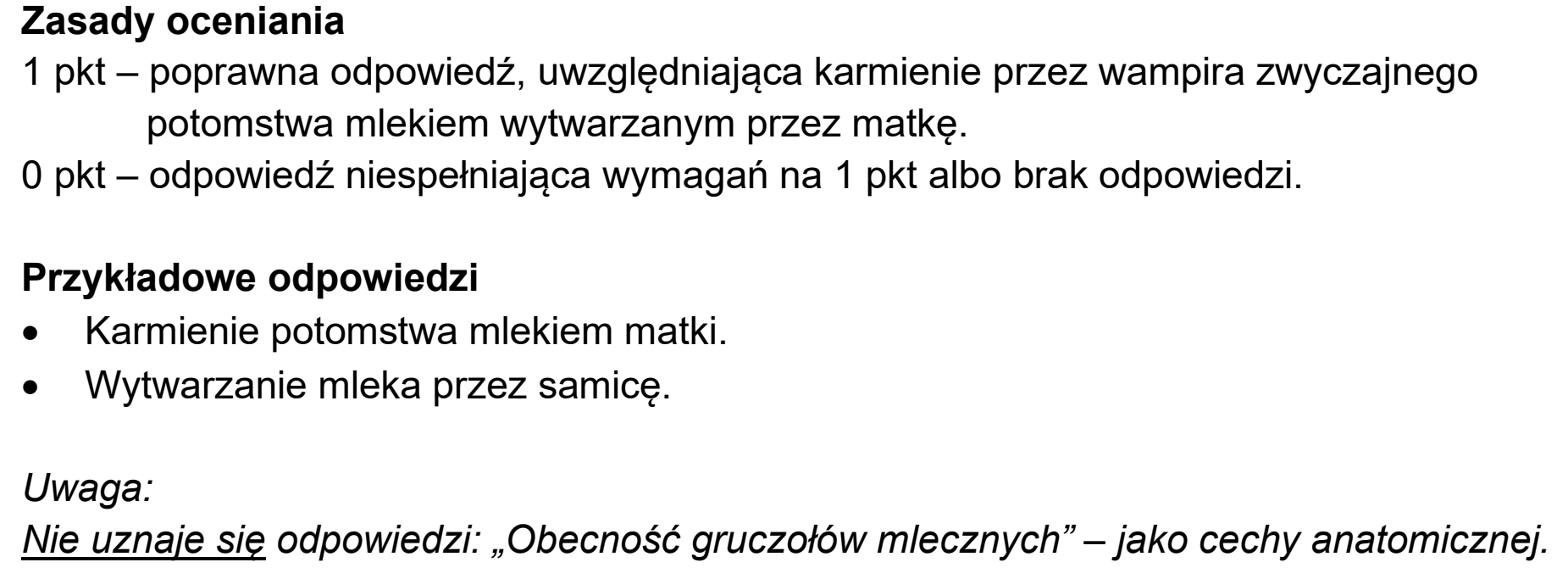 Matura dodatkowa, czerwiec 2026, odpowiedź do zadania 8.1