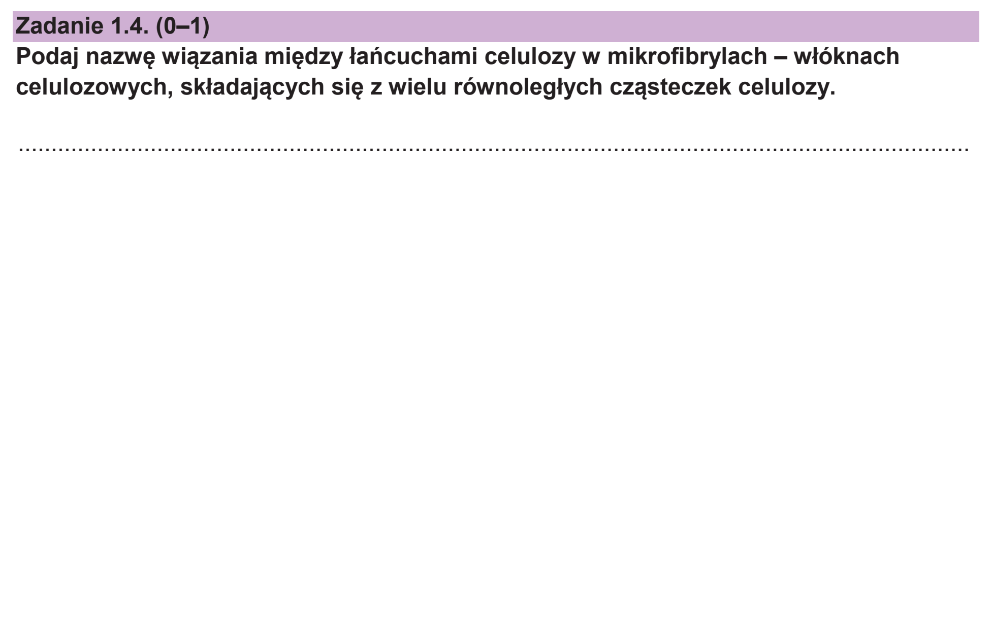 Matura dodatkowa, czerwiec 2026, zadanie 1.4