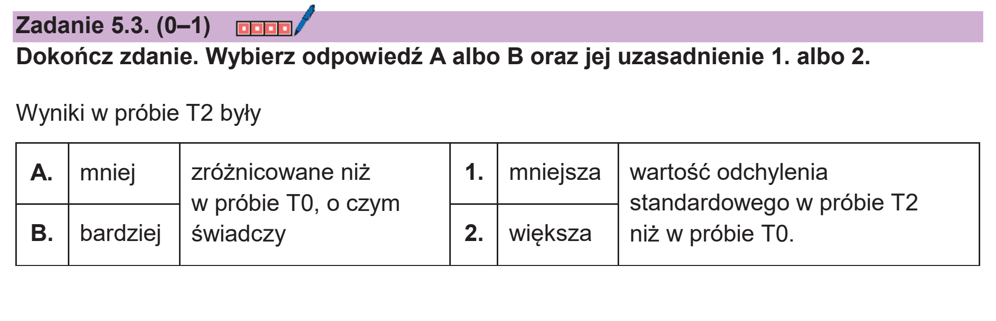 Matura dodatkowa, czerwiec 2026, zadanie 5.3