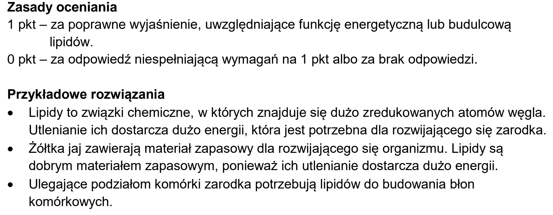 Matura próbna, grudzien 2022, odpowiedź do zadania 1.2