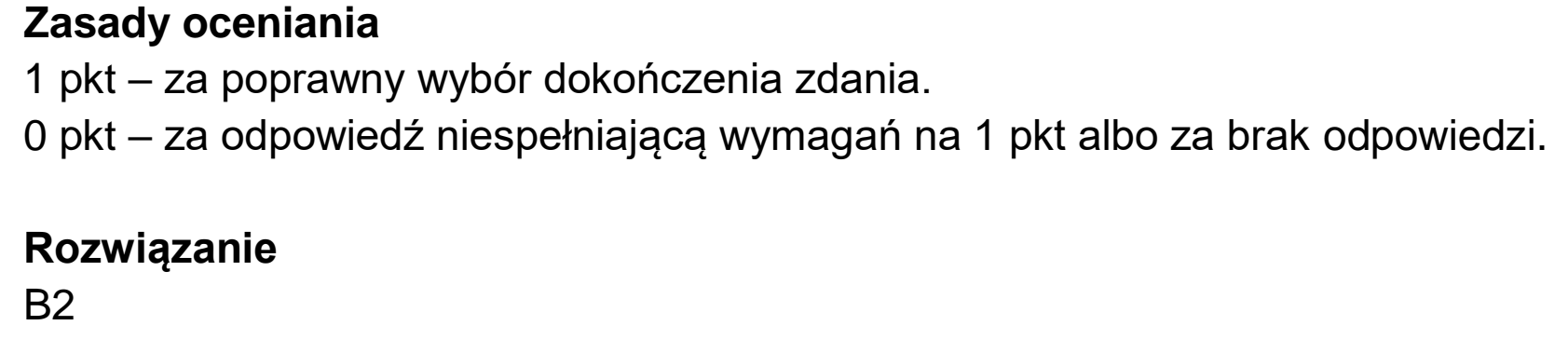 Matura próbna, grudzien 2022, odpowiedź do zadania 7.2