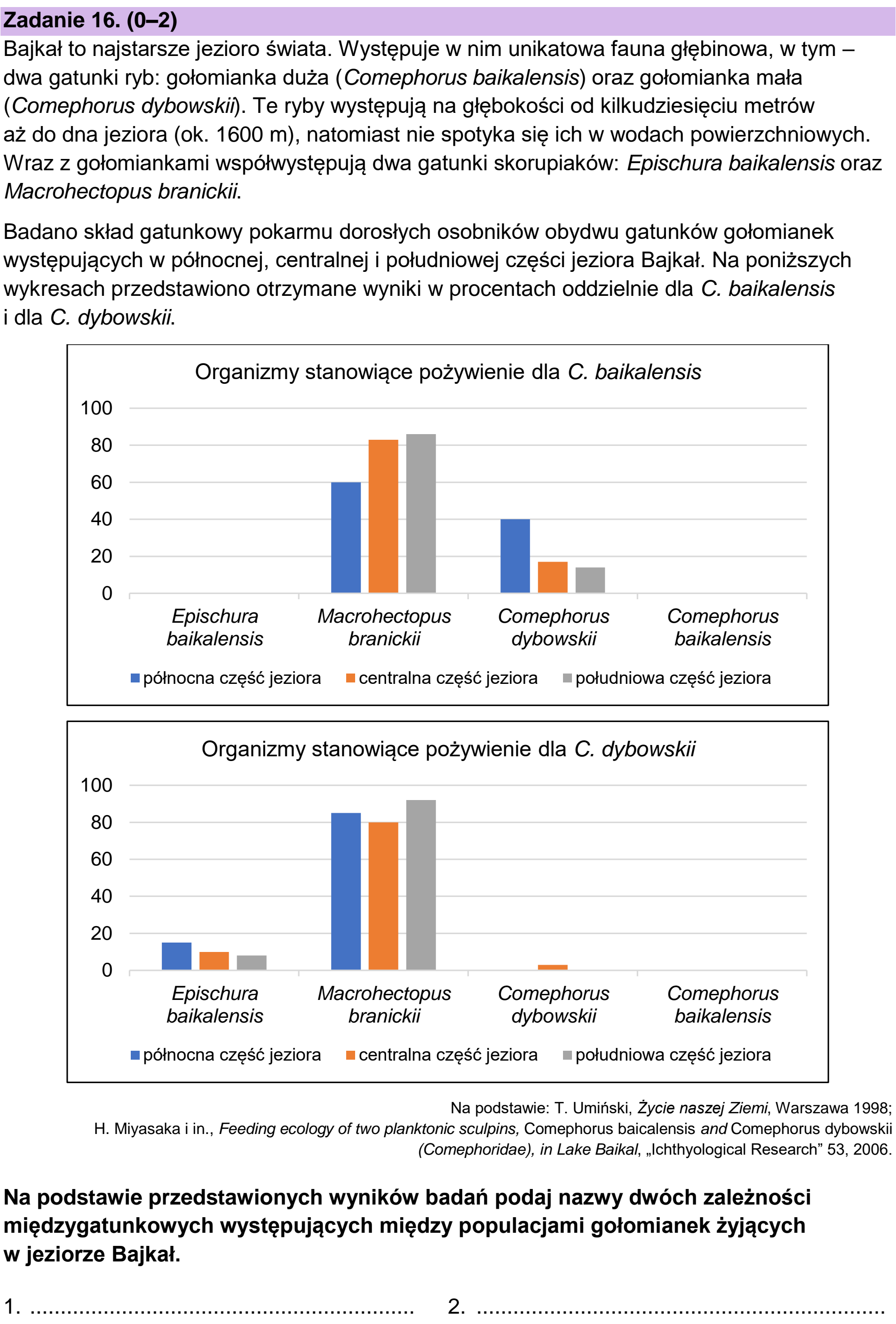 Matura próbna, grudzien 2022, podgląd zadania 16