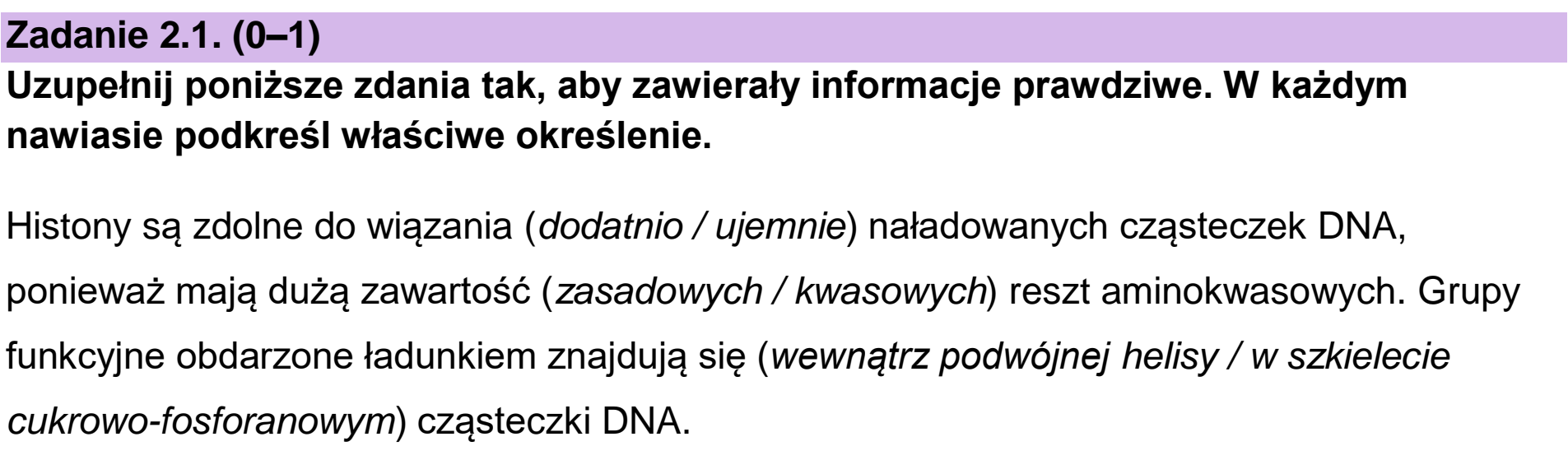Matura próbna, grudzien 2022, zadanie 2.1