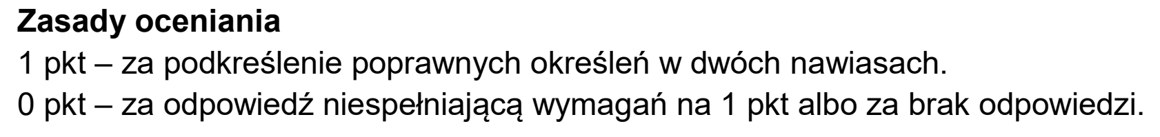 Matura próbna, grudzien 2024, odpowiedź do zadania 17.1