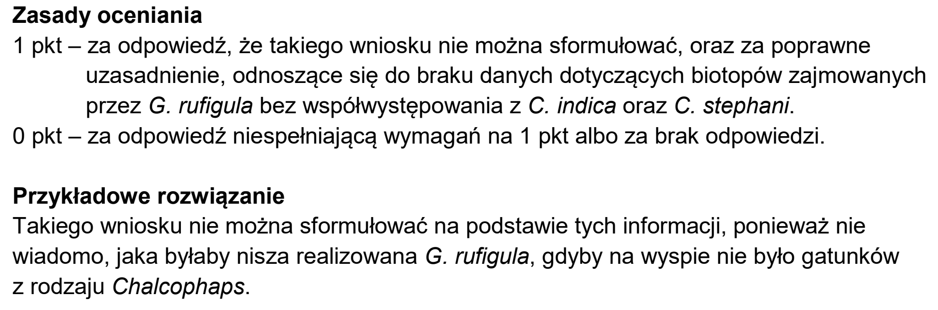 Matura próbna, grudzien 2024, odpowiedź do zadania 18.1