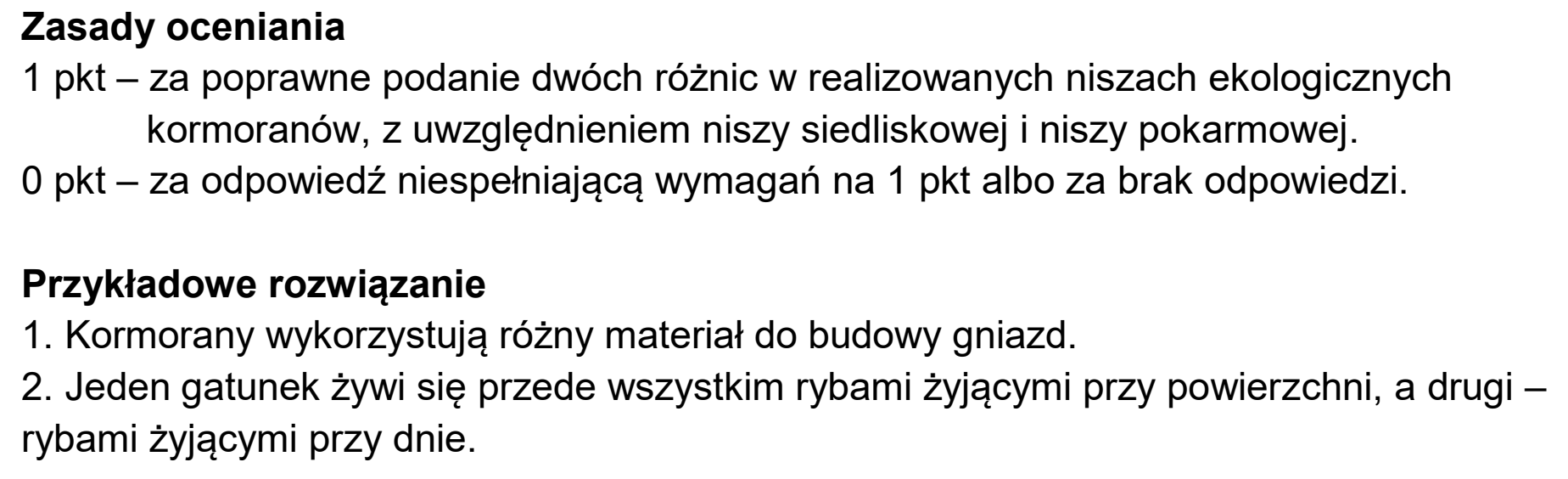 Matura próbna, grudzien 2024, odpowiedź do zadania 20