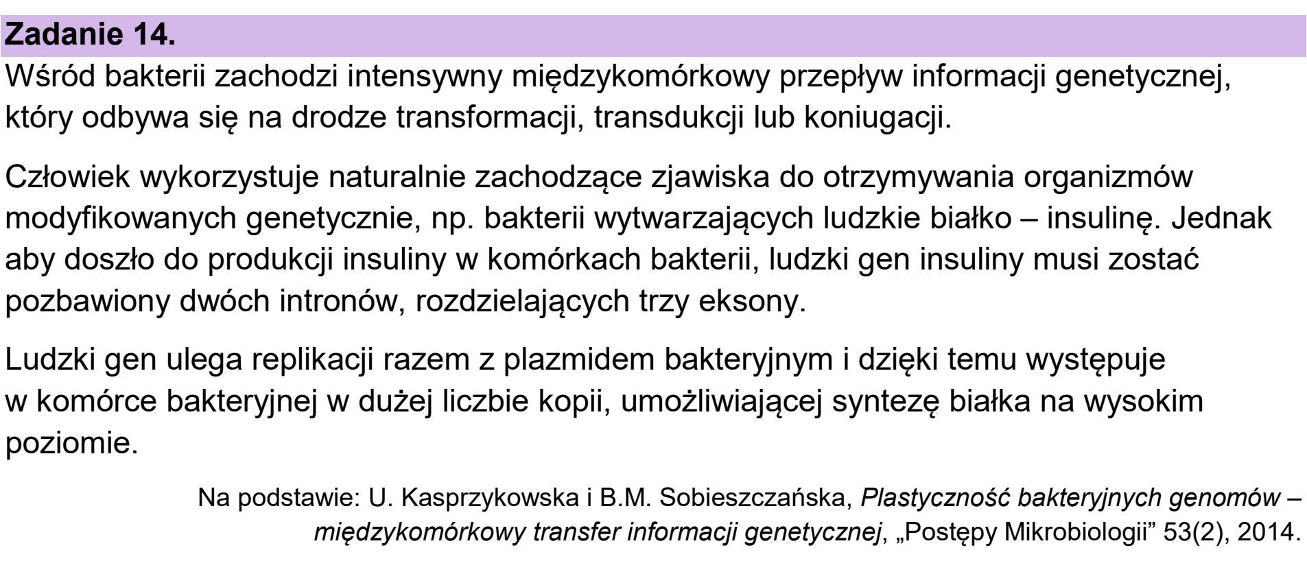 Matura próbna, grudzien 2024, wstęp zadania 14