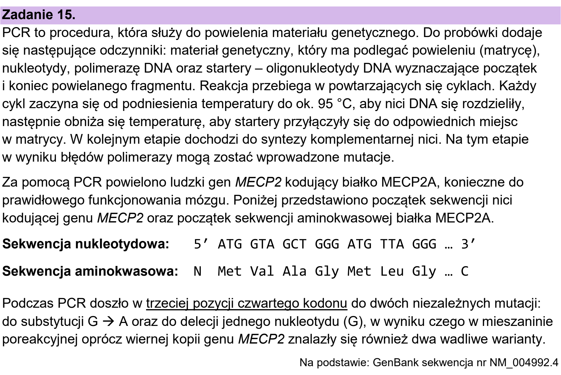 Matura próbna, grudzien 2024, wstęp zadania 15