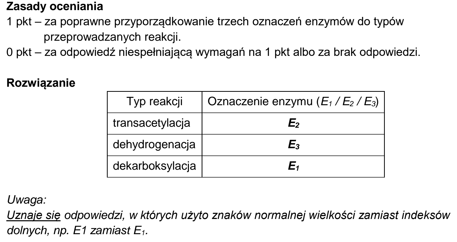 Matura, maj 2023, odpowiedź do zadania 1.1