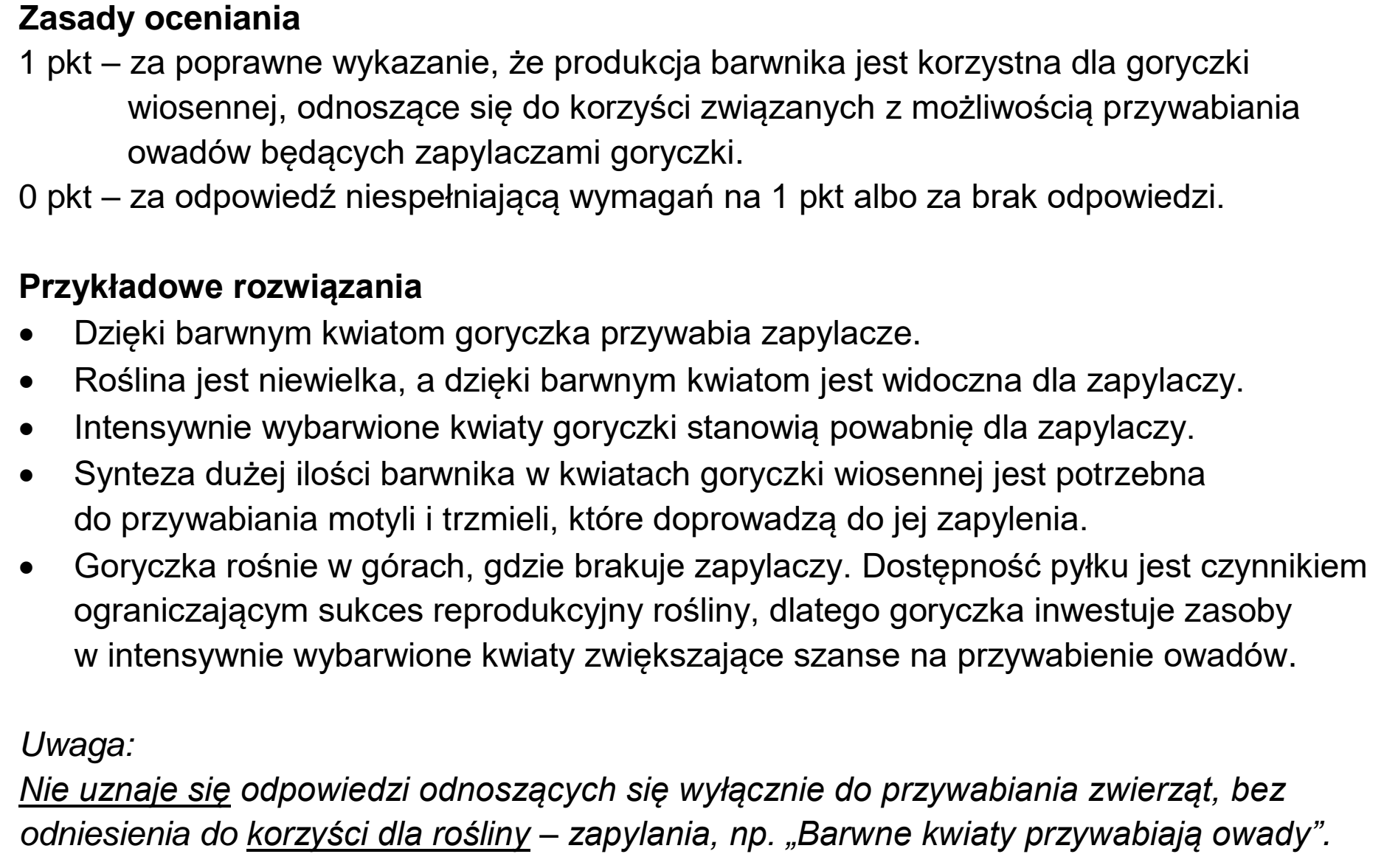 Matura, maj 2023, odpowiedź do zadania 2.3