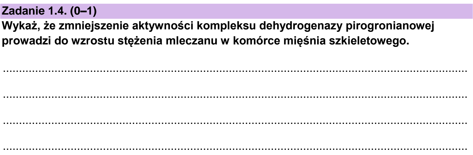 Matura, maj 2023, zadanie 1.4