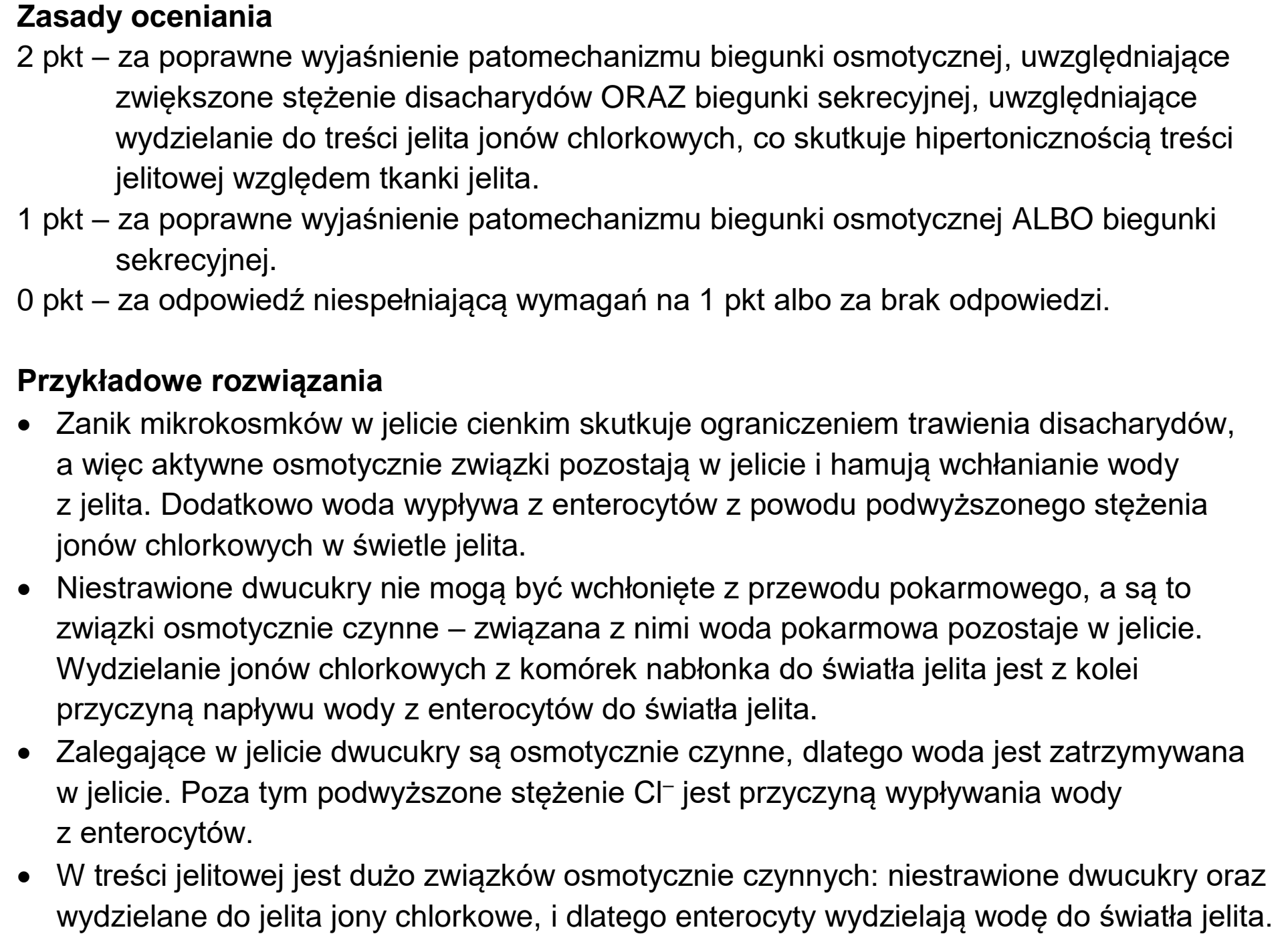 Matura, maj 2024, odpowiedź do zadania 12.1, fragment 1